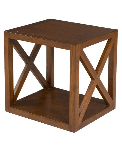 Etagère à 1 case Avel bois - 40x35.5x40 cm