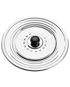 Couvercle anti projection en inox métal D.22/24/26 cm