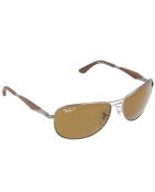 Sonnenbrille aus mattem Carbon-Gemisch