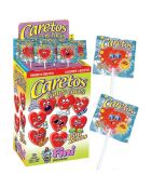Boîte de Sucettes à la Fraise forme coeur 170 pièces