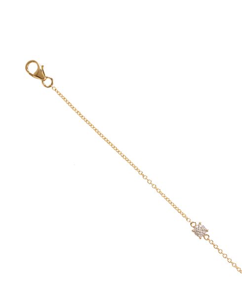 Simply Diamonds - Bracciale in oro giallo con diamanti 0,04 ct