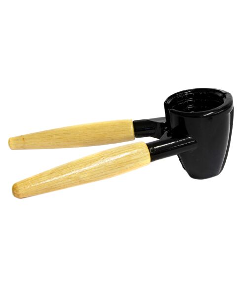 Casse-noix & ouvre-bouteille noir - 23x10.5 cm