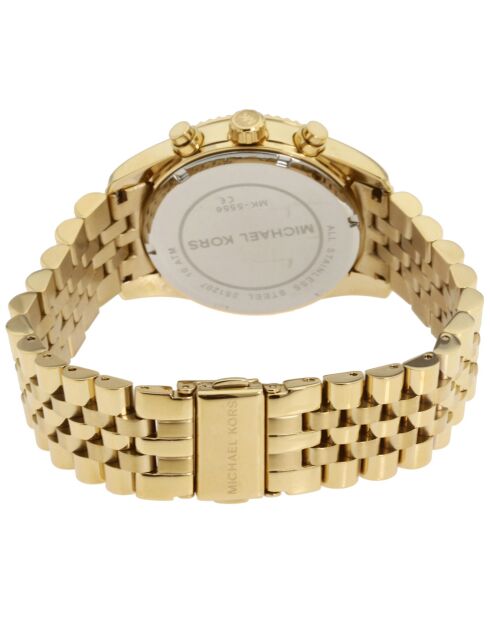 Montre Femme en Acier Lexington dorée