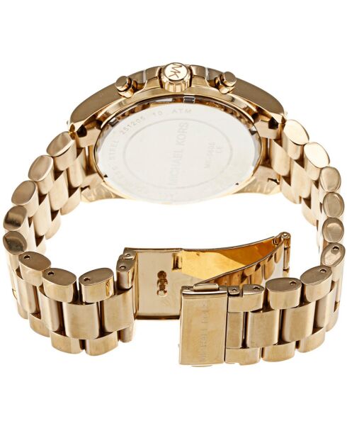 Montre Mixte en Acier Bradshaw dorée