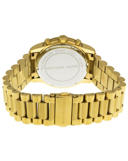 Montre femme Acier Cooper dorée