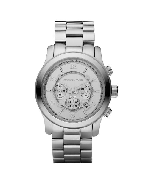 Montre femme acier Runway argentée