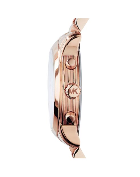 Montre femme Acier Cooper doré rose