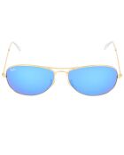 Lunettes de soleil Mixte Cockpit doré mat