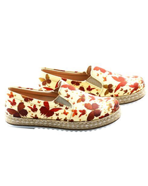 Slip-on Season beige/orange