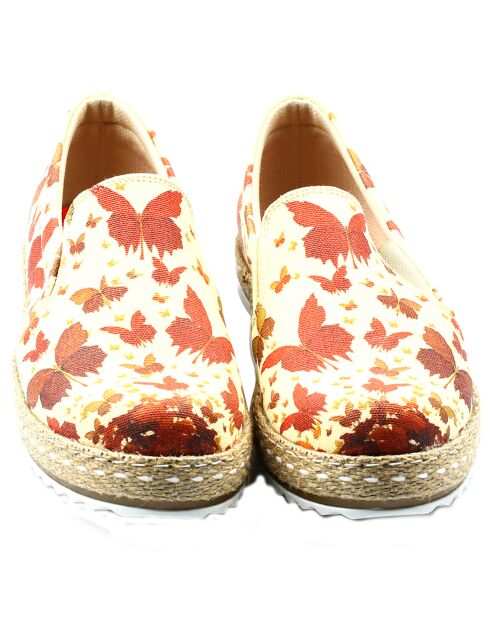 Slip-on Season beige/orange