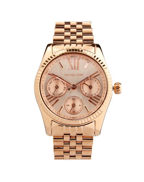 Montre Femme en Acier Star rose doré