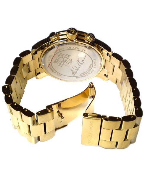 Montre Femme en Acier Jack dorée