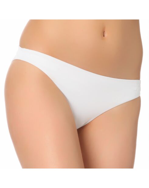 Bas de maillot bikini blanc