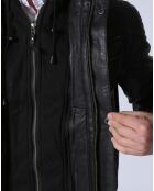 Blouson en Cuir Luigi noir