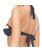 Haut de Maillot de Bain à armatures Cancun nude/noir
