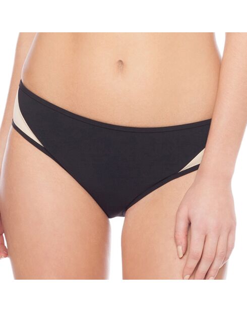 Culotte de Maillot de Bain Cancun nude/noir