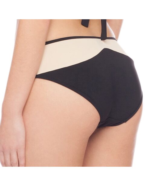 Culotte de Maillot de Bain Cancun nude/noir