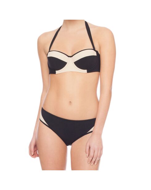 Culotte de Maillot de Bain Cancun nude/noir