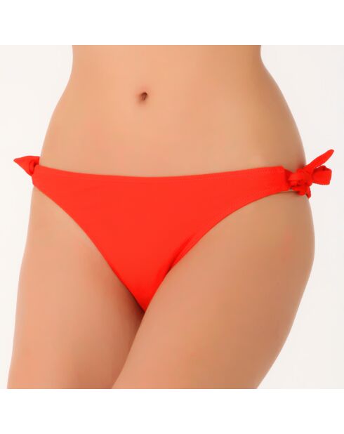 Bas de maillot bikini rouge