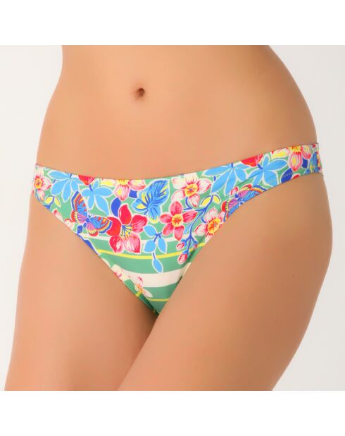 Bas de maillot bikini vert