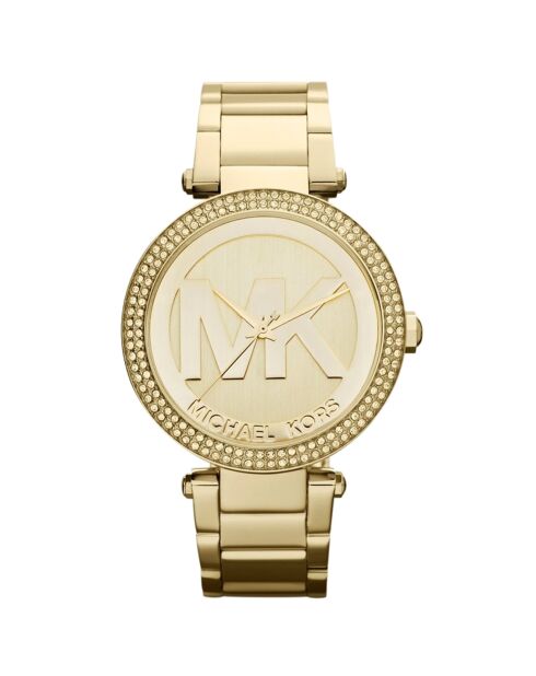 Montre Femme en acier inoxydable dorée