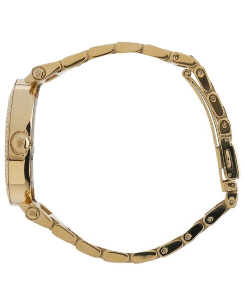 Montre Femme en acier inoxydable dorée