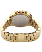Montre Femme en acier inoxydable dorée