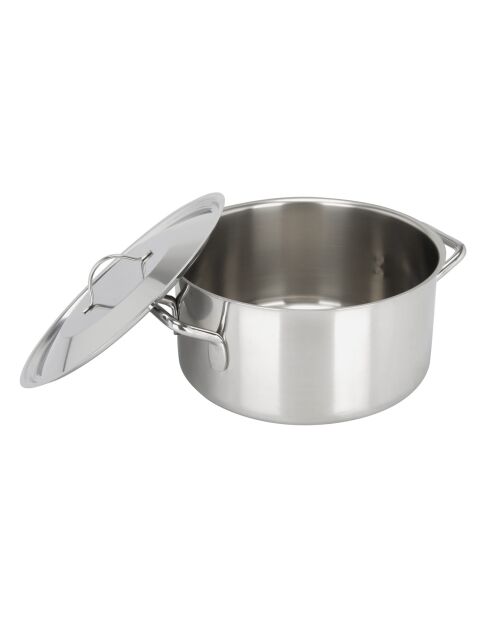 Faitout induction collective pro 5.1L inox - D.24 cm