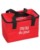 Lunch bag fraicheur coloris aléatoire 23x20x15 cm