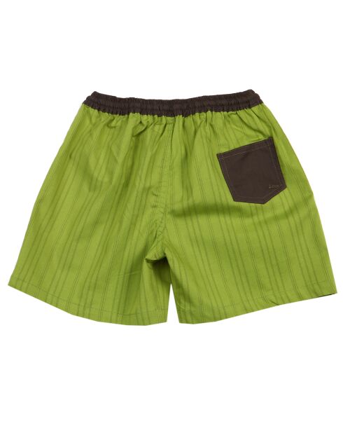 Maillot de bain en coton Maxime vert