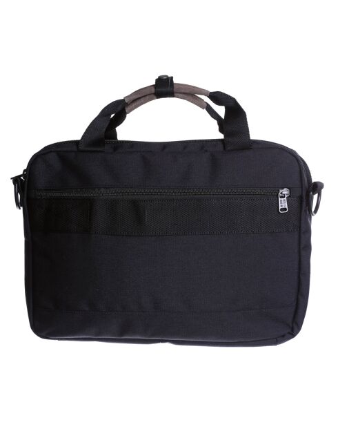 Sac pour Ordinateur Polar 2 zips noir 43x30x6 cm