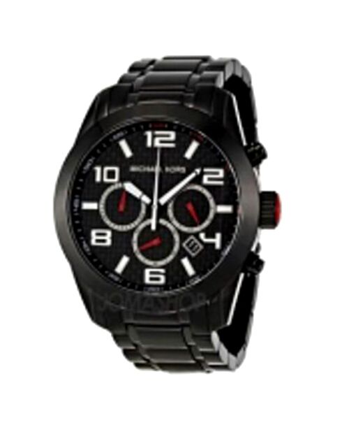 Montre Homme en Acier cadrans multiples noire