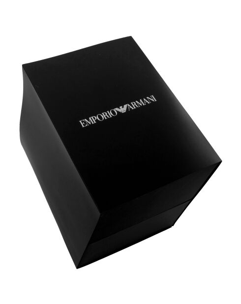 Montre Homme Silicone cadran marine noire