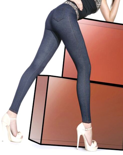Jegging Blanka 200 deniers bleu