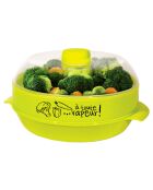 Cuit vapeur 1 étage spécial micro-onde aléatoire - 24.5x21x13.5 cm