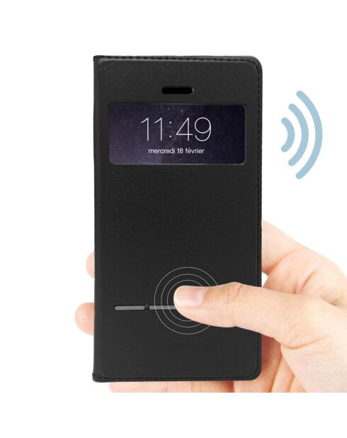 Etui de protection tactile  iPhone 5C noir