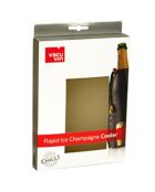 Goldener Champagnerkühler - 22,5 x 15,5 x 3 cm