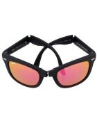 Gafas de sol unisex Wayfarer en negro mate