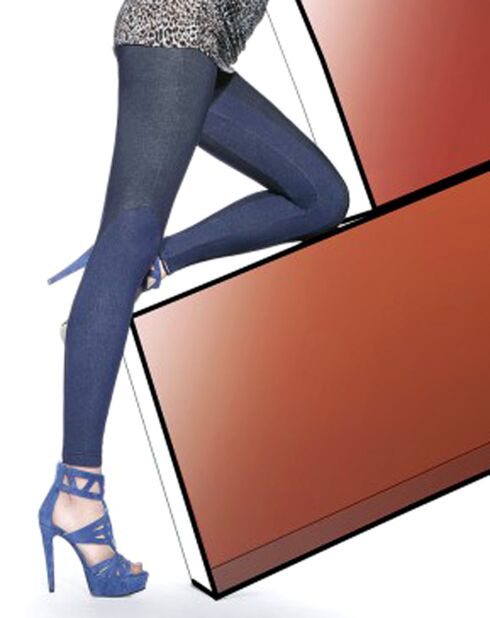 Jegging Jennifer bleu