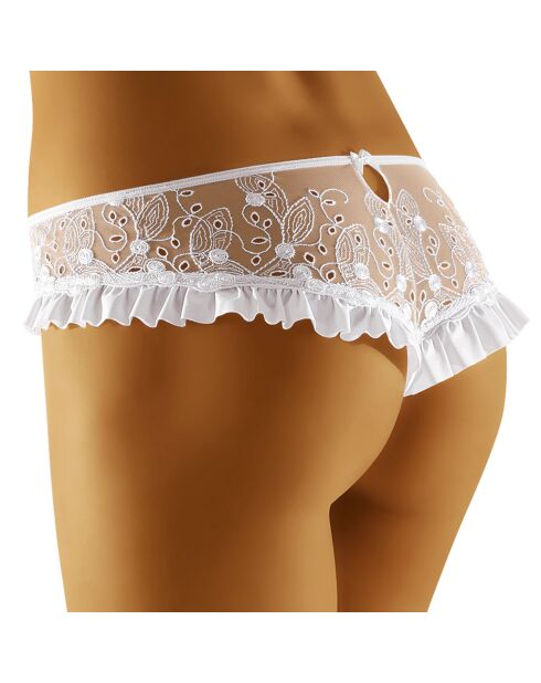 Shorty String Chacona blanc