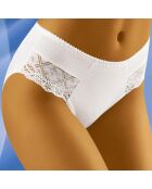 Culotte midi Ecoyo blanche