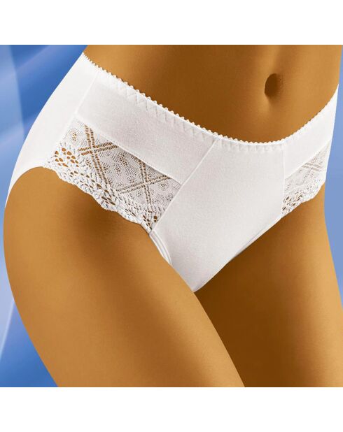 Culotte midi Ecoyo blanche