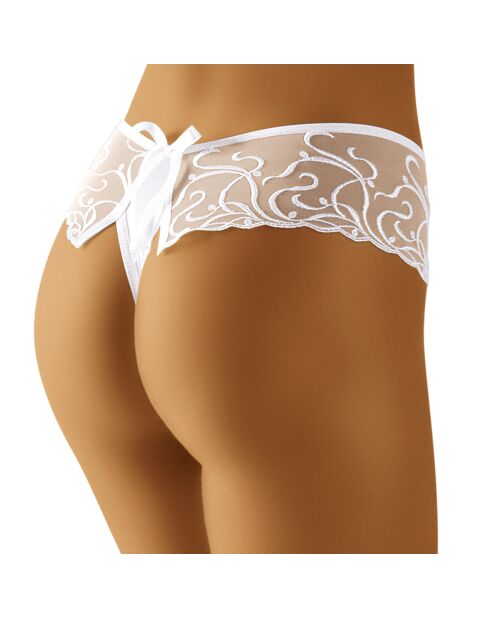 String Malaguena blanc