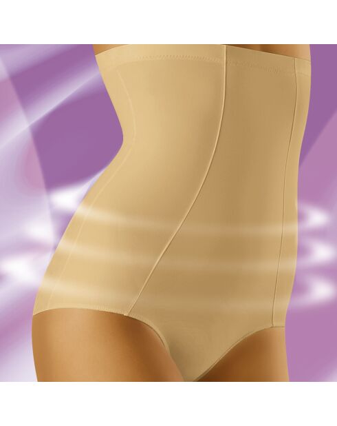 Culotte haute corrective Modelia beige