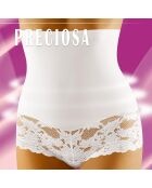 Culotte haute corrective Preciosa blanche