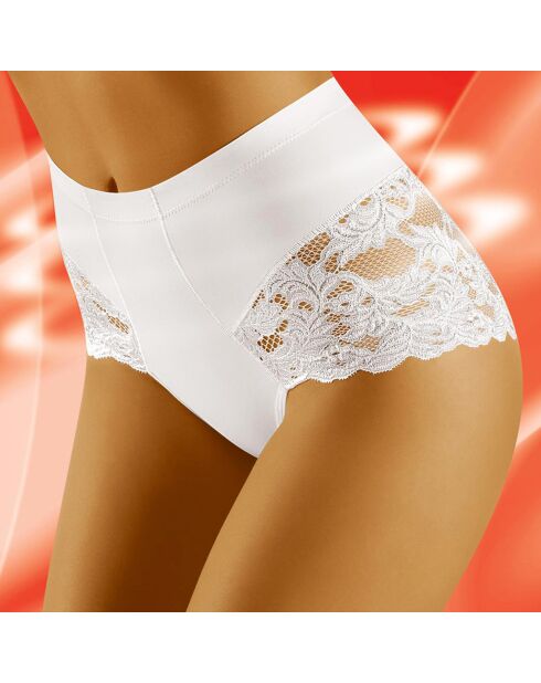 Culotte taille haute Corrective Slimea blanche
