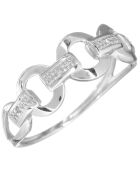 0,013 ct Diamant-Kettenring aus Weißgold