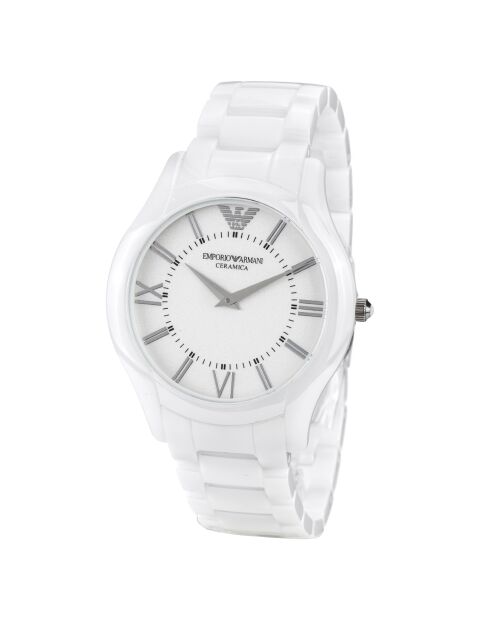 Montre Mixte Céramique blanche
