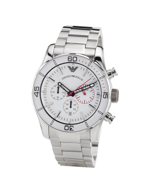 Montre Homme Acier argentée