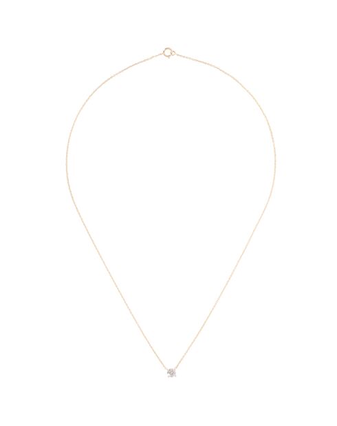 Collier Brillant d'Amour Diamant 0.33 ct or jaune